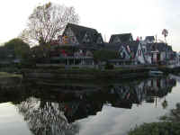 Mansions on Venice canals.