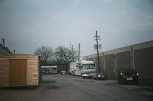 Dusk at the DVI RV Resort