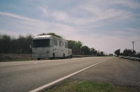 Slight detour onto Highway 90 in Louisiana to bypass alleged construction zone on I-10