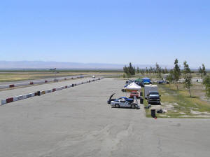 The advanced group in the West paddock