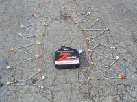The set of tire cable chains I ordered to be ready next winter.