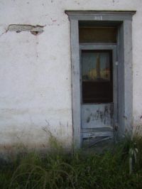 Distressed door