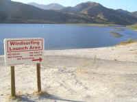 Amazingly, this place has a beach officially designated for windsurfers only