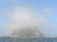 The semi-famous Morro Rock out in Morro Bay