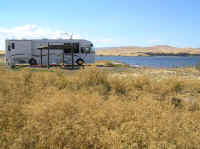 Overlooking the O'Neill Forebay