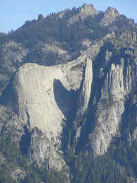 Rugged canyon view from the top