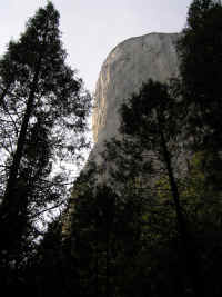 Over 2000 feet of sheer granite