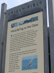 Crissy Field, on windy days, a world-famous spot for wild windsurfing conditions.