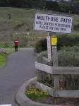 Multi-use path includes skates.