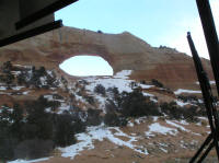 Roadside arch.