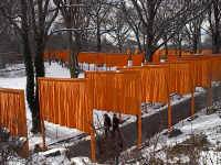 Peaceful stroll through a series of wide, quiet gates.