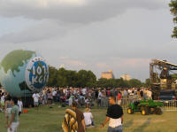 Quite a scene at Blues on the Green